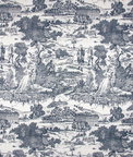 Stof Versailles Marine Fabric