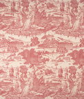 Stof Versailles Rouge Fabric