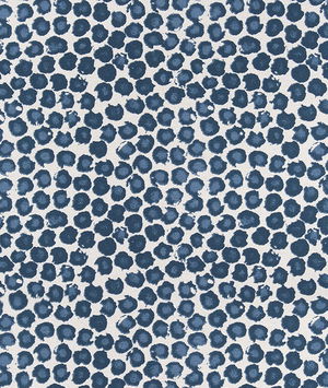 Premier Prints Freedom Prussian Blue Flax Fabric