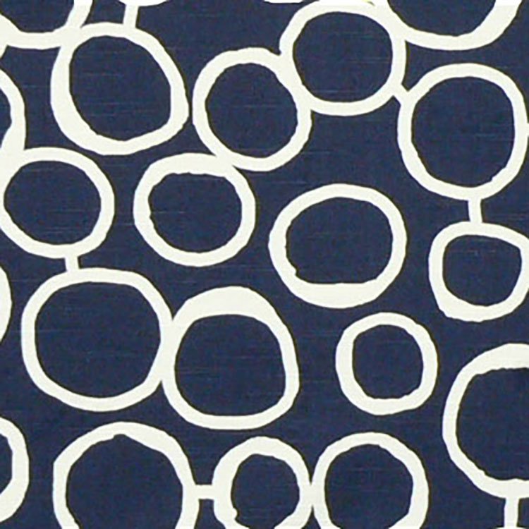 Premier Prints Freehand Premier Navy Slub Fabric