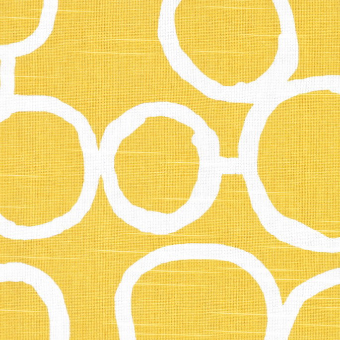 Premier Prints Freehand Corn Yellow Slub Fabric image 2 of 3