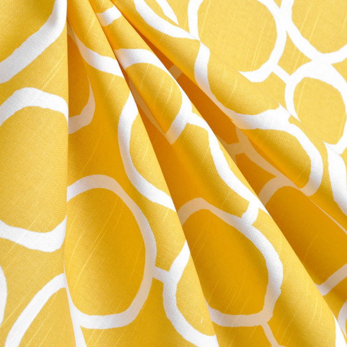 Premier Prints Freehand Corn Yellow Slub Fabric image 3 of 3