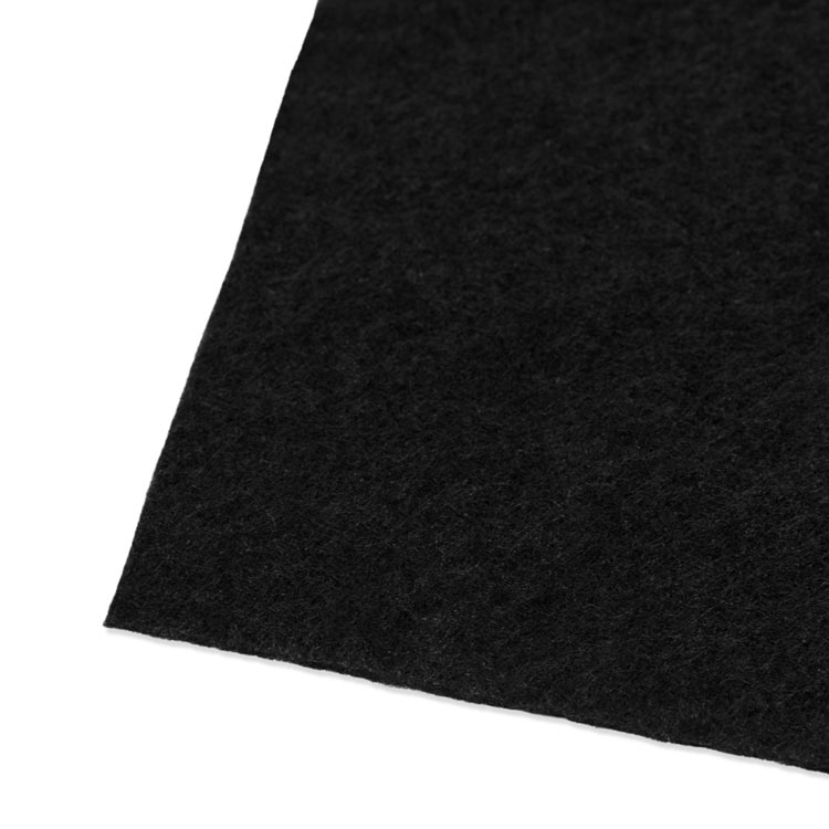 9" x 12" Black Felt Sheet