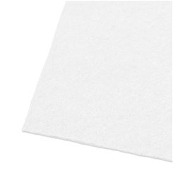 9" x 12" White Felt Sheet
