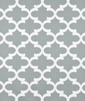 Premier Prints Fynn Cool Grey Canvas Fabric