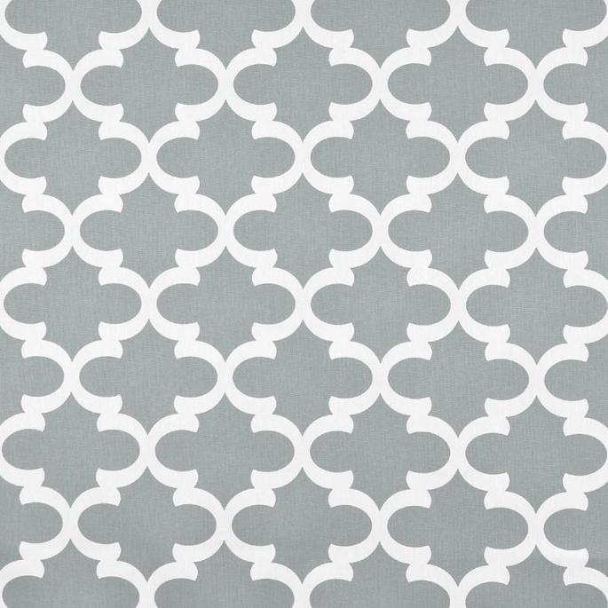 Premier Prints Fynn Cool Grey Canvas Fabric image 1 of 3