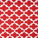 Premier Prints Fynn Lipstick/White Canvas Fabric