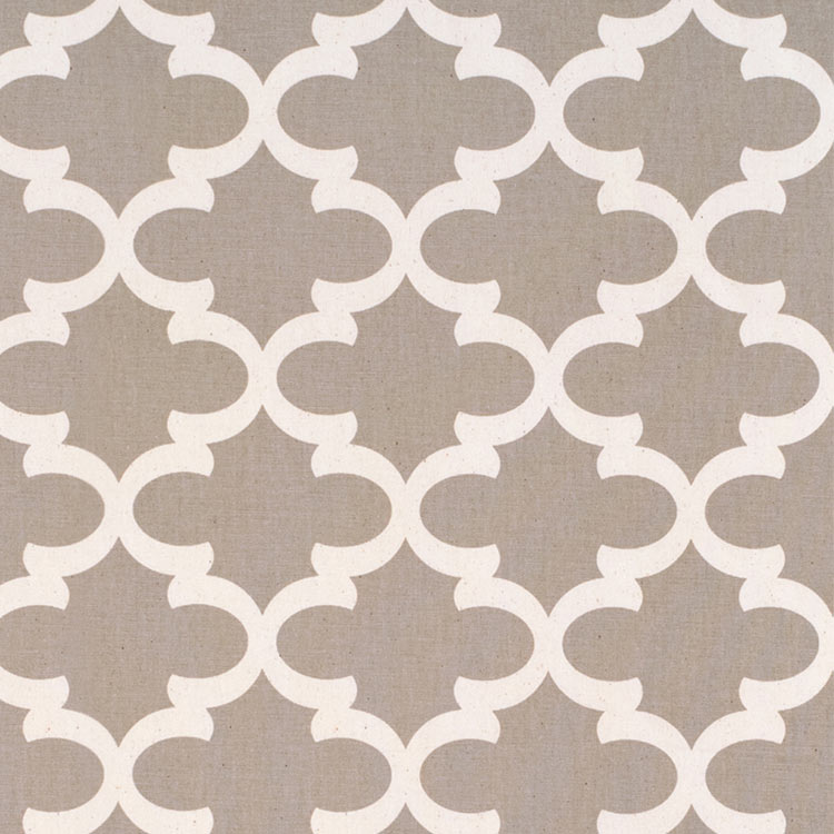 Premier Prints Fynn Onyx Gray Natural Fabric