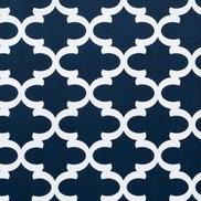 Premier Prints Fynn Premier Navy/White Fabric