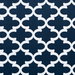 Premier Prints Fynn Premier Navy/White Fabric