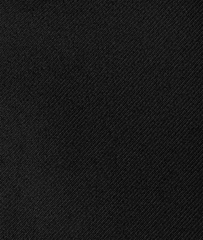 Black Gabardine Fabric