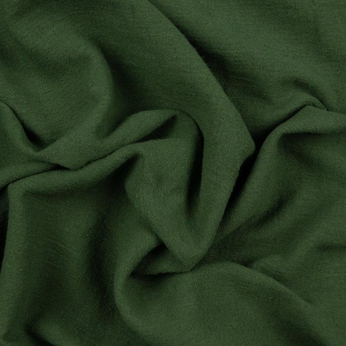 Hunter Green Gauze Fabric image 2 of 2