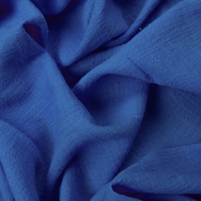 Royal Blue Gauze Fabric image 2 of 2