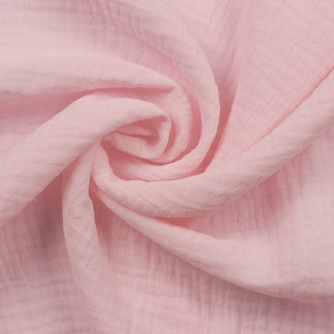 Pink Double Cotton Gauze Fabric image 2 of 2