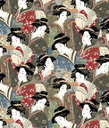 Gastón y Daniela Matsuyama Azul Fabric