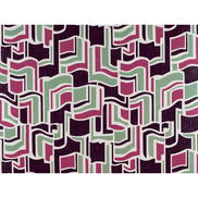 Gaston y Daniela GDT5131.001 Sarasota Verde/Rosa Fabric