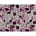Gastón y Daniela GDT5131.001 Sarasota Verde/Rosa Fabric