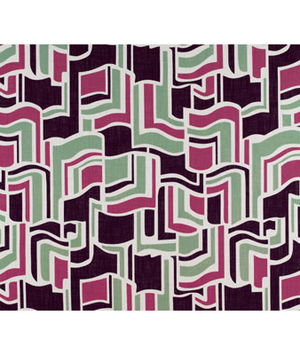 Gastón y Daniela GDT5131.001 Sarasota Verde/Rosa Fabric