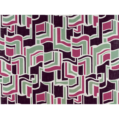 Gastón y Daniela GDT5131.001 Sarasota Verde/Rosa Fabric