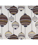 Gastón y Daniela GDT5135.002 Jacksonville Azul/Chocola Fabric