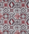 Gastón y Daniela GDT5332.001 Trastevere Rojo/Marron Fabric