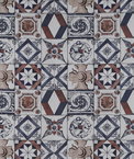 Gastón y Daniela GDT5332.002 Trastevere Azul/Tabaco Fabric