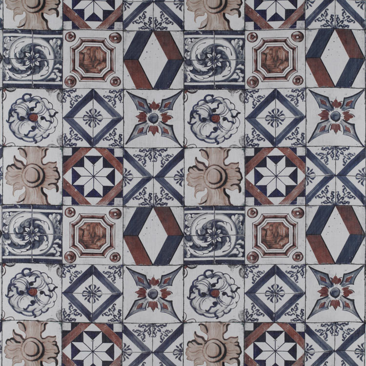 Gastón y Daniela GDT5332.002 Trastevere Azul/Tabaco Fabric