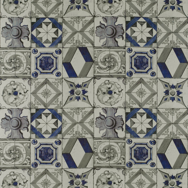 Gastón y Daniela GDT5332.004 Trastevere Azul/Gris Fabric