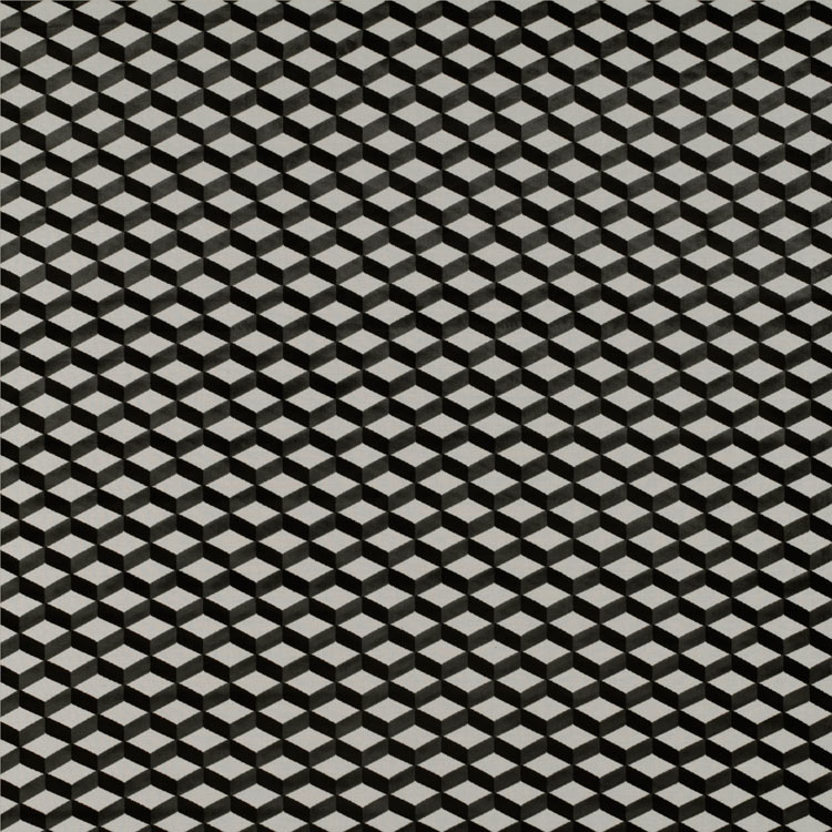 Gastón y Daniela GDT5344.001 Montalcino Blanco/Onyx Fabric