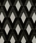Gastón y Daniela GDT5346.001 San Lorenzo Blanco/Onyx Fabric