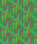 Gastón y Daniela Cactus Rosa/Verde Fabric