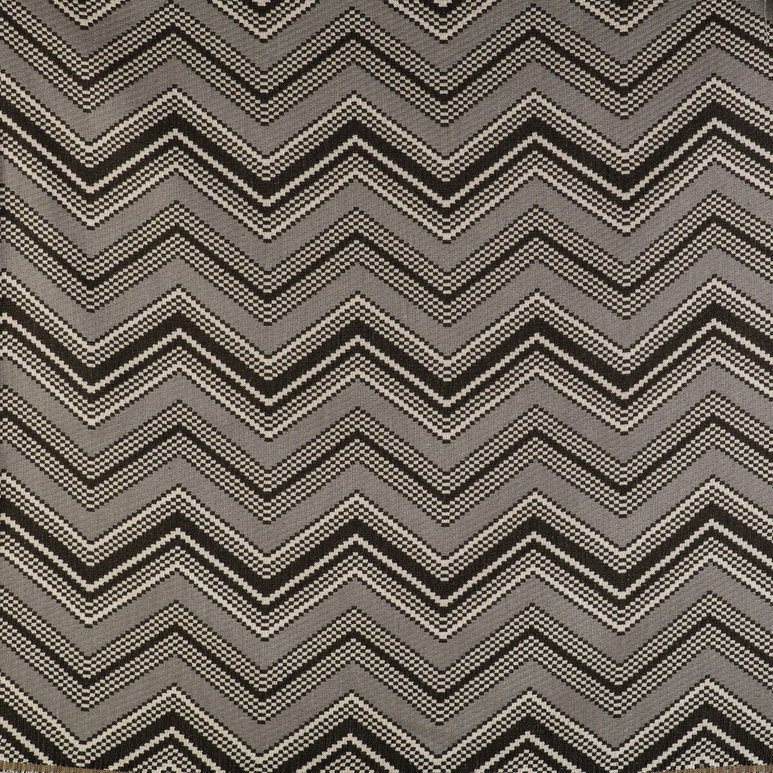 Gastón y Daniela Zig Zag Gris Fabric