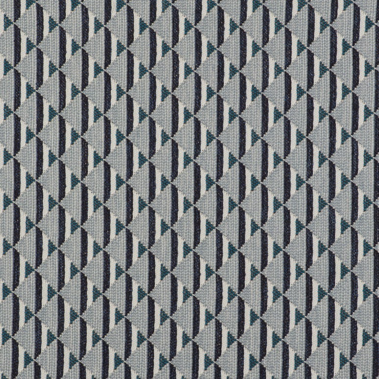 Gastón y Daniela Piramides Azul Fabric