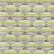 Gaston y Daniela Piramides Verde Fabric