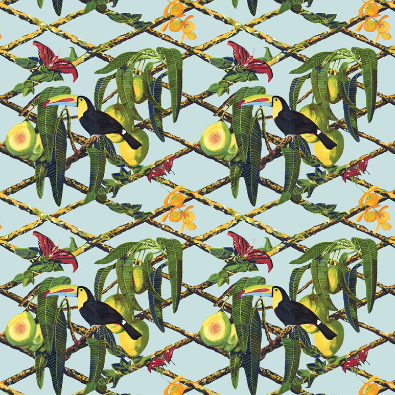 Gastón y Daniela Tucan Original Fabric