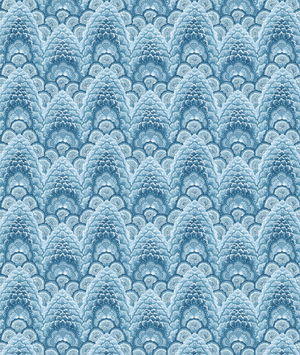 Gastón y Daniela Ganges Azul Fabric