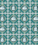 Gastón y Daniela Porcelanas Esmeralda Fabric