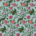 Gastón y Daniela Palampore Azul Fabric
