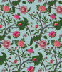 Gastón y Daniela Palampore Azul Fabric