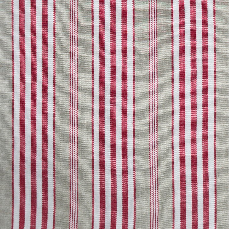 Gastón y Daniela Hamptons Rojo/Lino Fabric