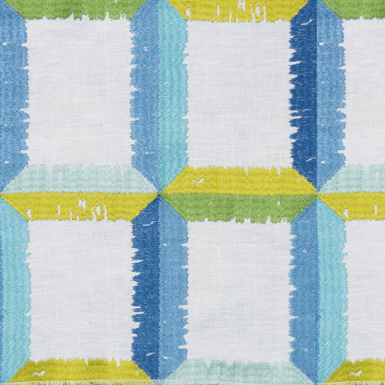 Gastón y Daniela Yucatan Agua/Lima Fabric