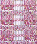 Gastón y Daniela Huipil Rosa/Verde Fabric