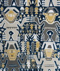 Gastón y Daniela Colosos Azul Fabric