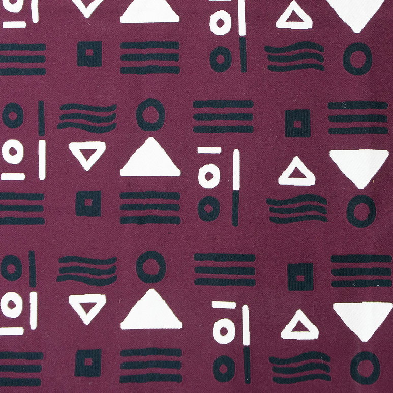 Gastón y Daniela Pinzon Burdeos Fabric