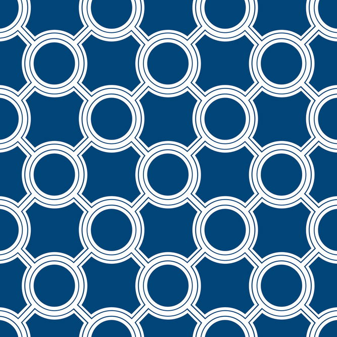 Gast&#243;n y Daniela Aymara Azul Fabric