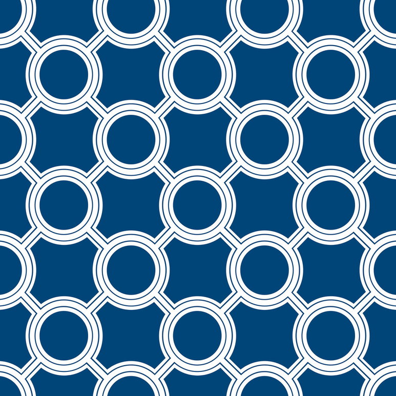 Gastón y Daniela Aymara Azul Fabric