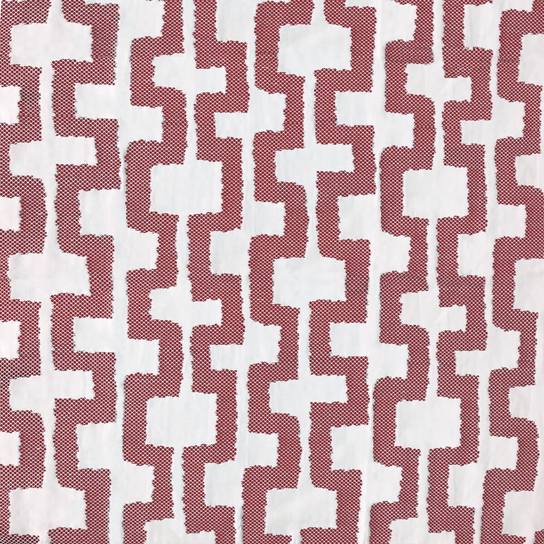Gastón y Daniela Ryu Rojo Fabric