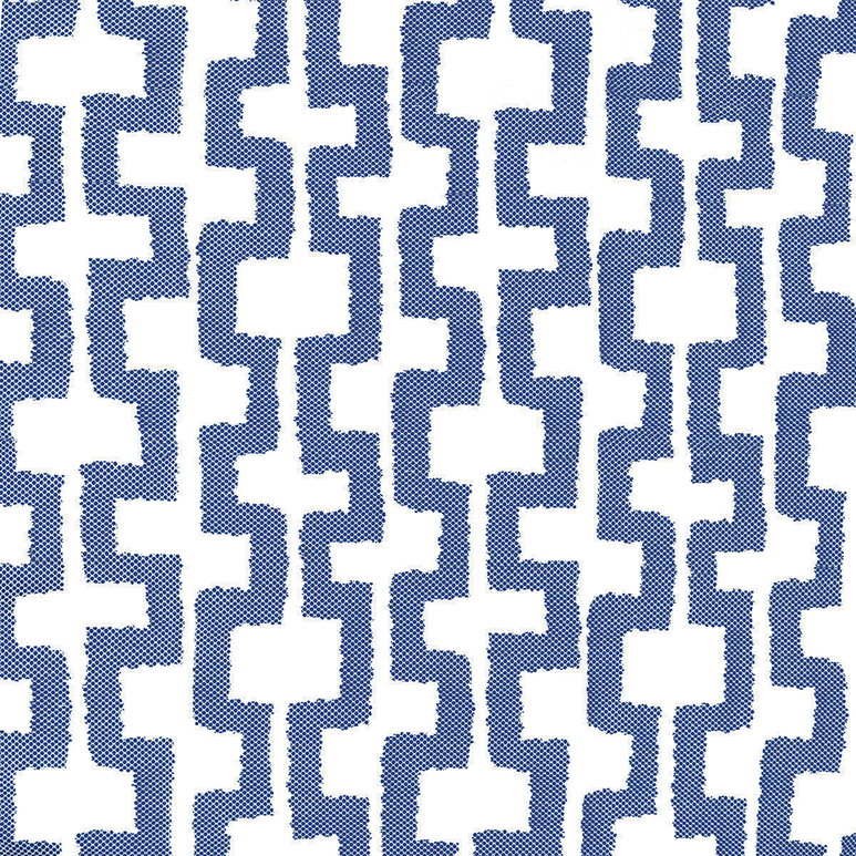 Gastón y Daniela Ryu Azul Fabric