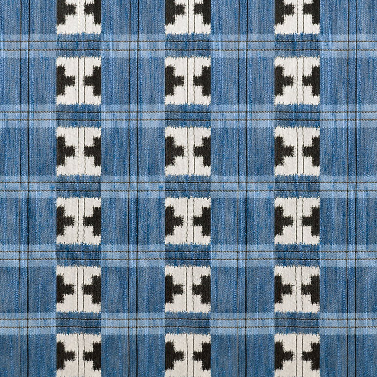 Gastón y Daniela Takara Azul Fabric