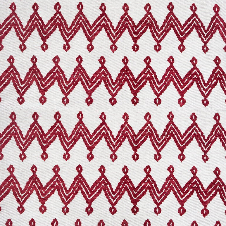 Gastón y Daniela Navajo Rojo Fabric